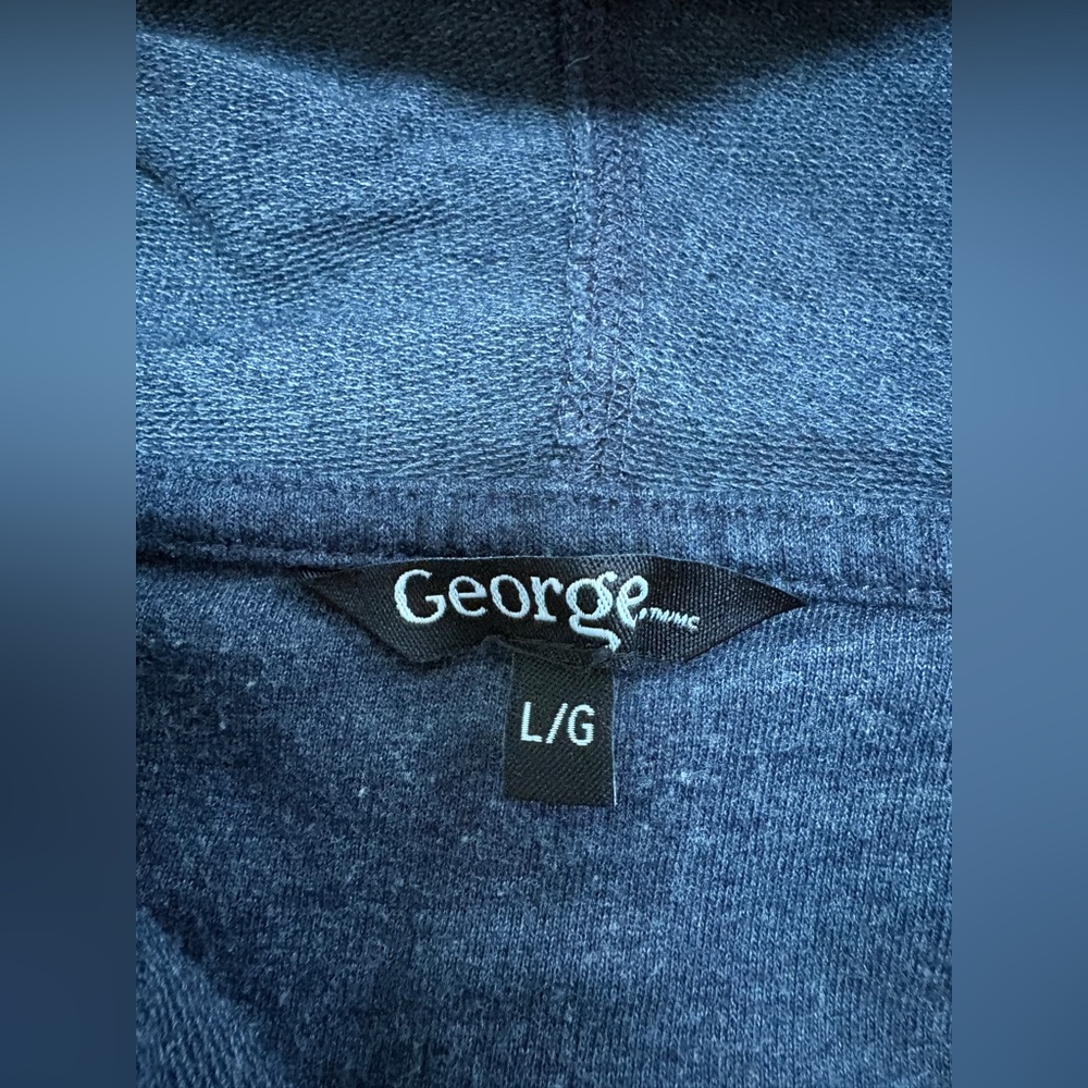 George Navy Midi Dress with Hood - Picture 4 of 6
